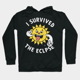I Survived The Eclipse Funny Eclipse 2024 shirt -Eclipse Tee Hoodie